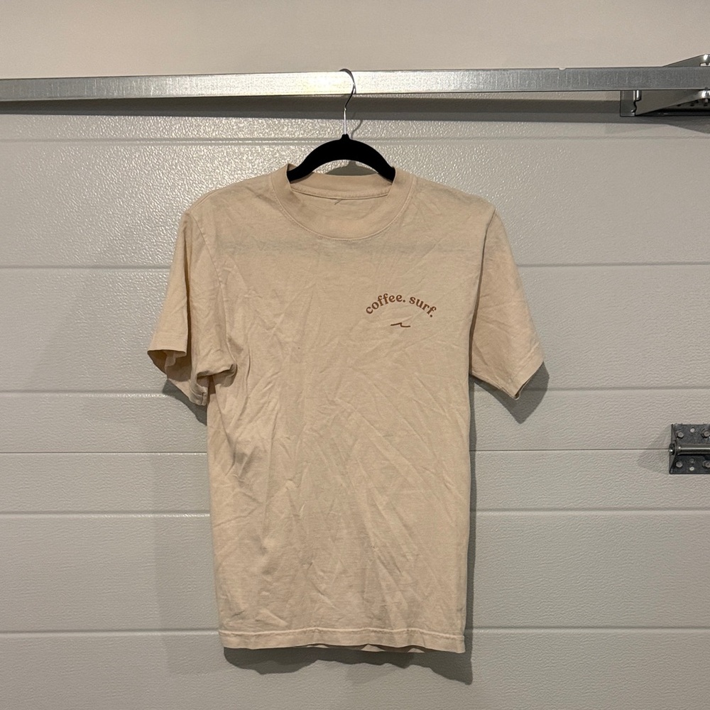 merge goods (tofino) Beige Graphic Tee